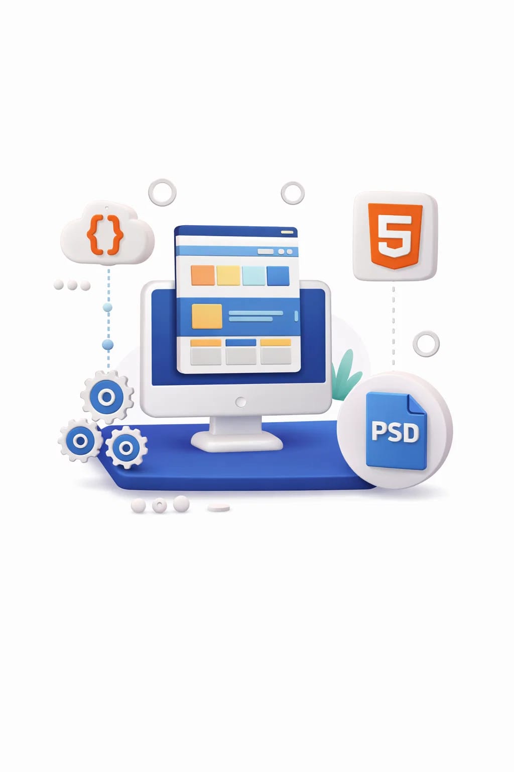 PSD to HTML Conversion